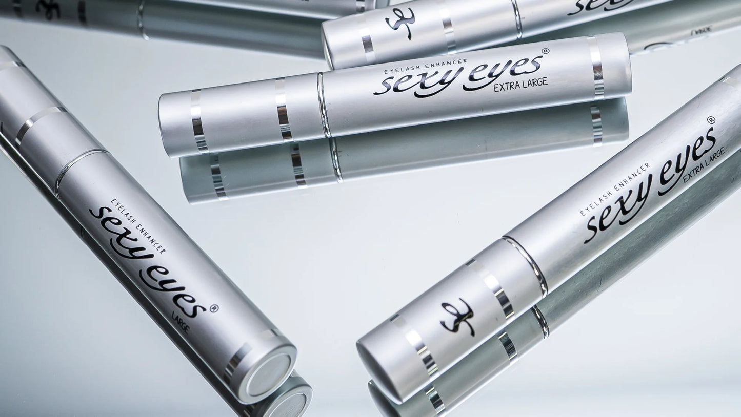 PAQUETE 5 piezas Sexy Eyes Serum Para el Crecimiento de Pestañas y Cejas De 4ml