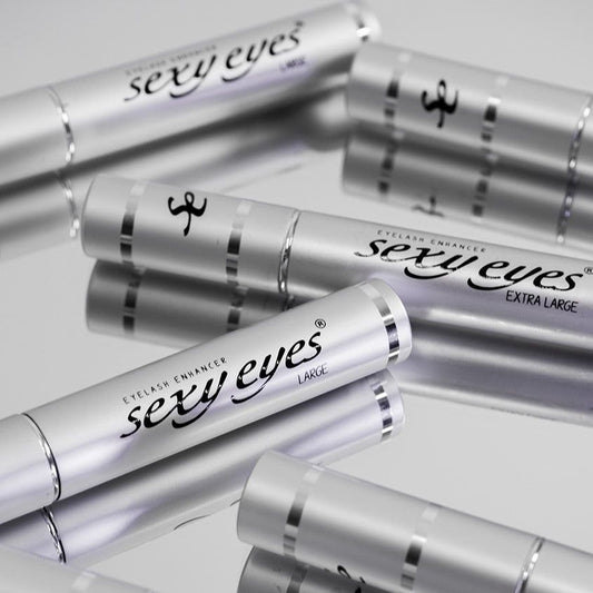 PAQUETE 5 piezas  Sexy Eyes Serum Para el Crecimiento de Pestañas y Cejas De 4ml